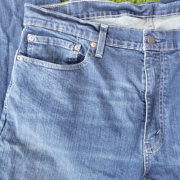 Men's Levi's Jeans Size W38 L30 559 Straight Leg Work - Picture 4 of 6